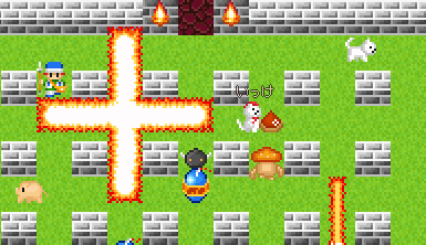 爆弾ゲーム。
