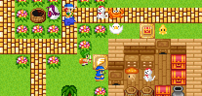 新しい町はワクワクします。