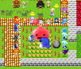 デカキャラ現る。