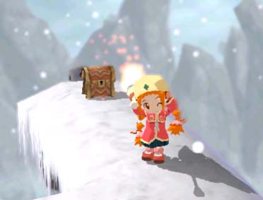 「ぐるみん」より。雪山にて。
