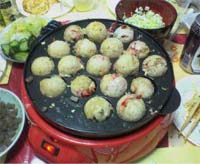 たこたこ焼き焼き