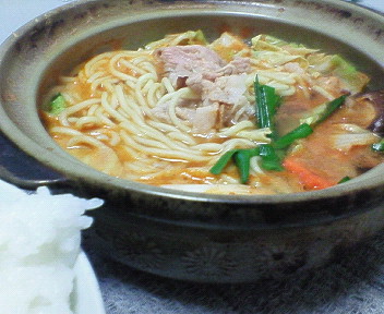 豚キムチ鍋