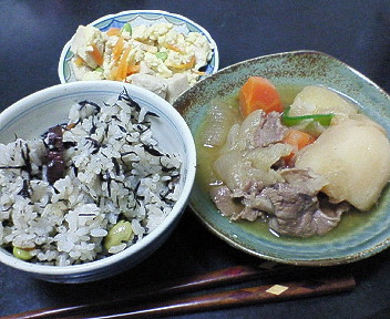 肉じゃがじゃが