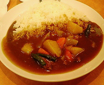 ココイチの野菜カレー
