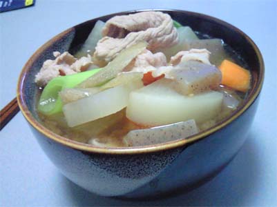 今日も豚汁